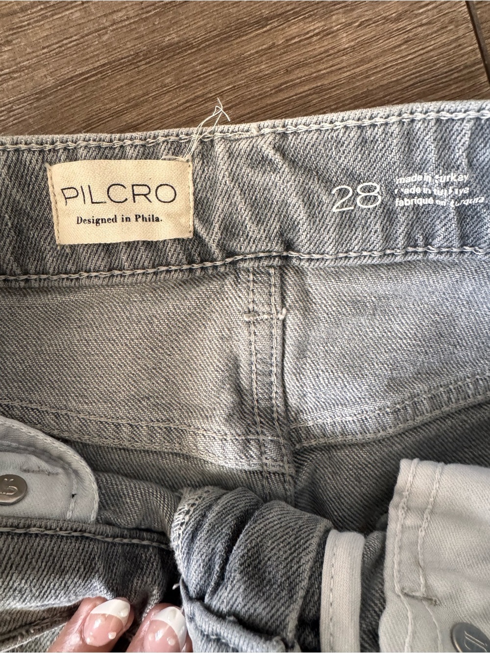 Pilcro The Austyn High-Rise Wide-leg Jeans, Size 28 - Picture 7 of 14